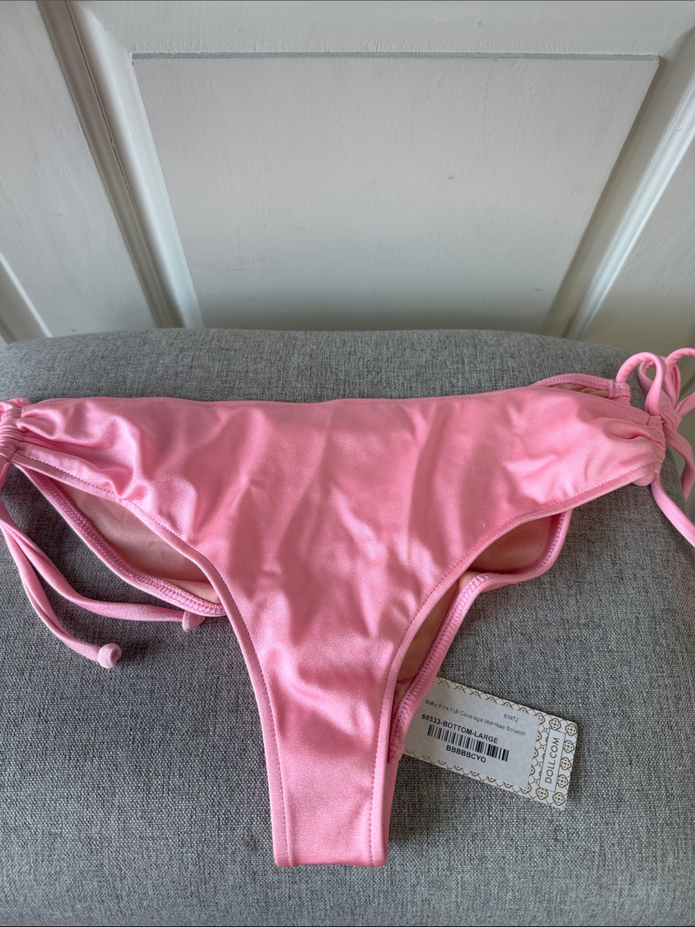 NWT 💕 Doll Swimwear Baby Pink Bikini Bottom